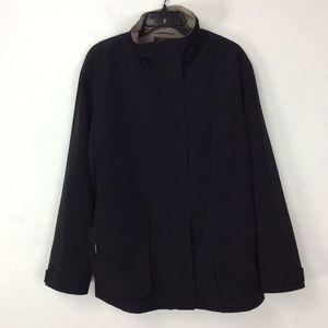 Black lined Gallery jacket